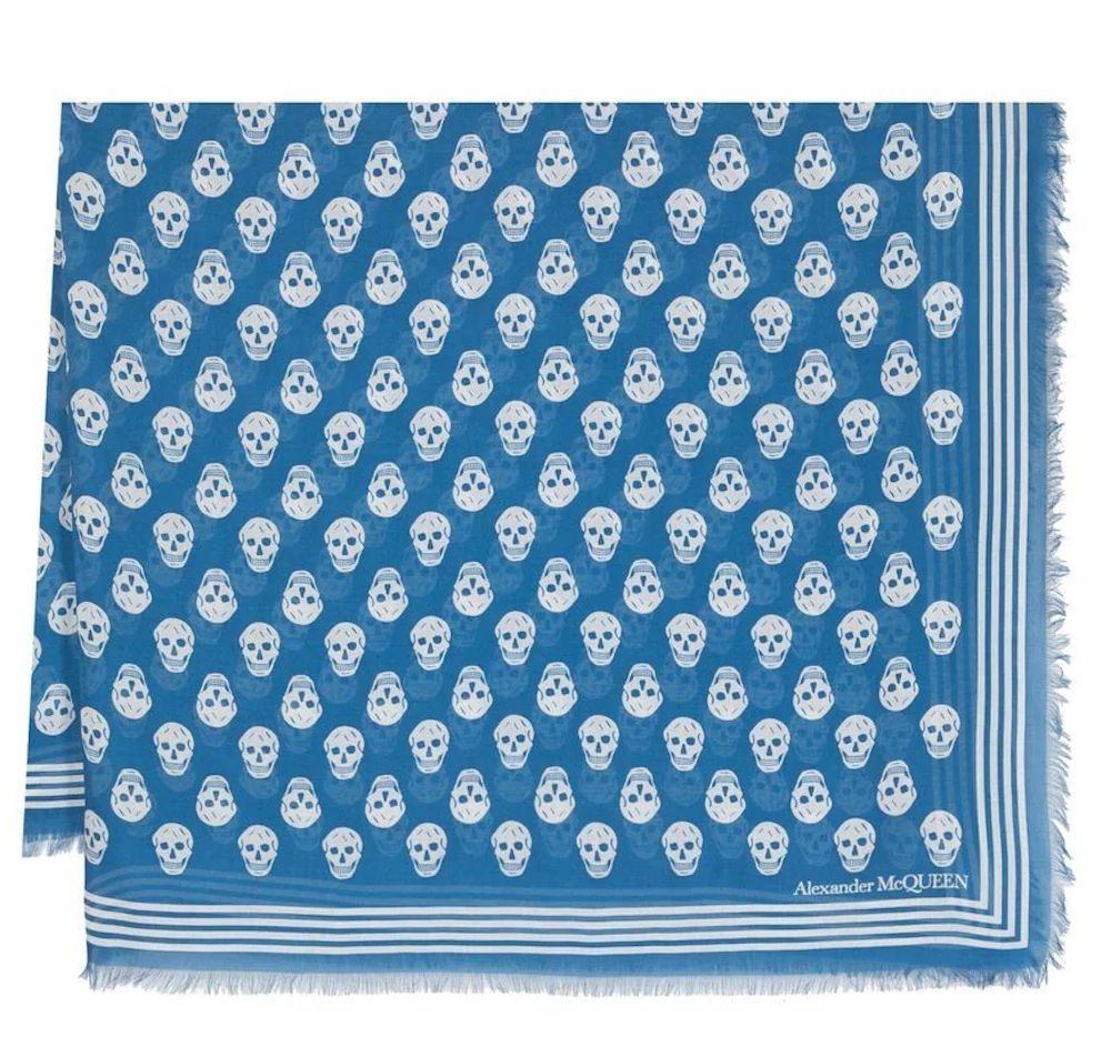 alexander mcqueenアレキサンダーマックイーンSkullスカーフ