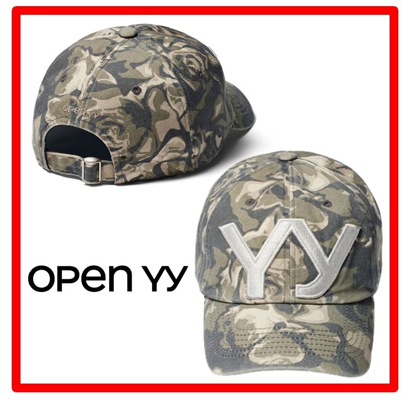 ☆韓国の人気☆【OPEN YY】☆YY CAMO BALL CA.P☆キャップ☆ (OPEN