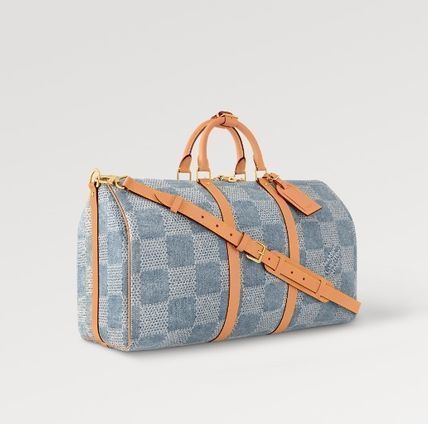 プチ旅行にぴったり♪】ルイヴィトン ボストンバッグ デニム (Louis