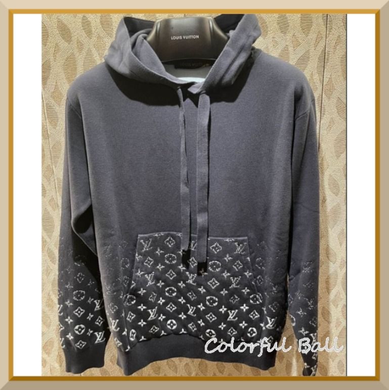 安心国内】Louis Vuitton グラディエント コットン フーディ (Louis