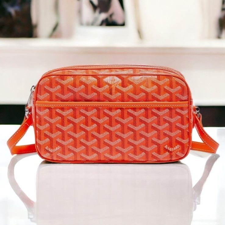 海外希少【GOYARD/ゴヤール】カップヴェールPMバッグ オレンジ (GOYARD