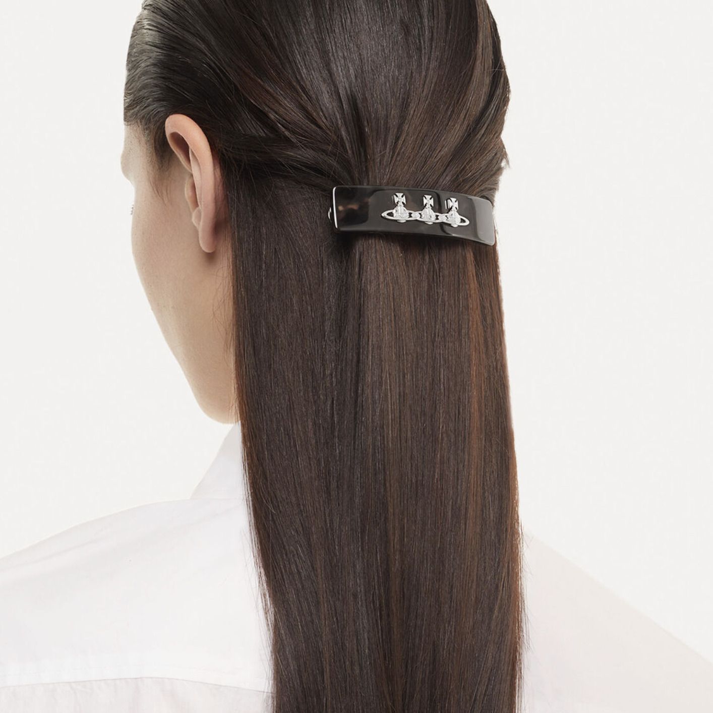 ☆vivienne westwood☆オーブロゴ ヘアバレッタ (Vivienne Westwood