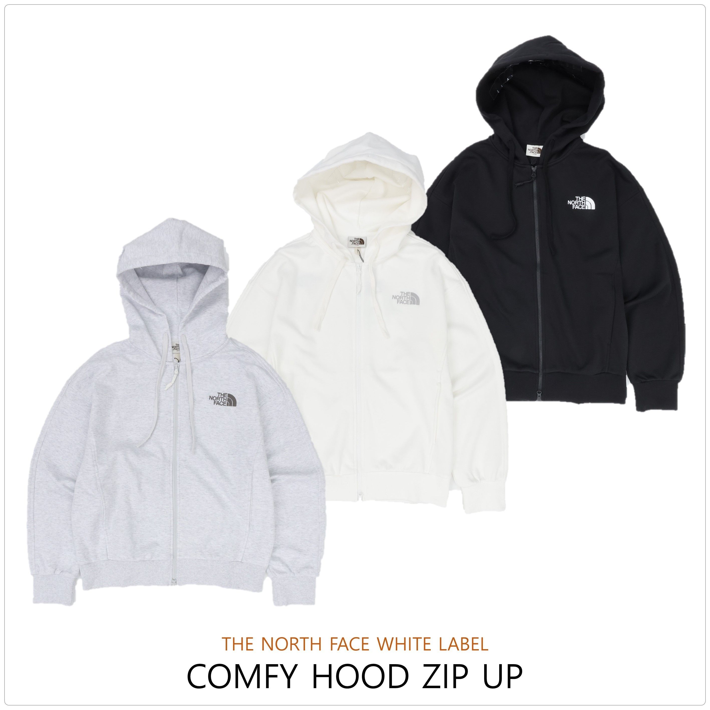 ノースフェイス]COMFY フード ジップアップ☆新作・24SS☆ (THE NORTH