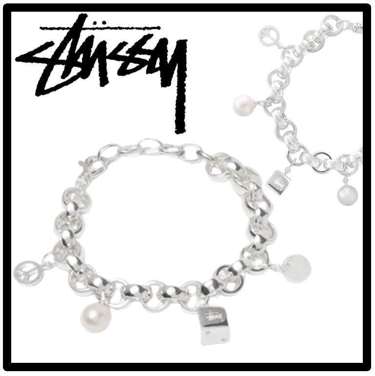 ☆送料・関税込☆Stussy☆con Charm Bracelet☆ (STUSSY/ブレスレット