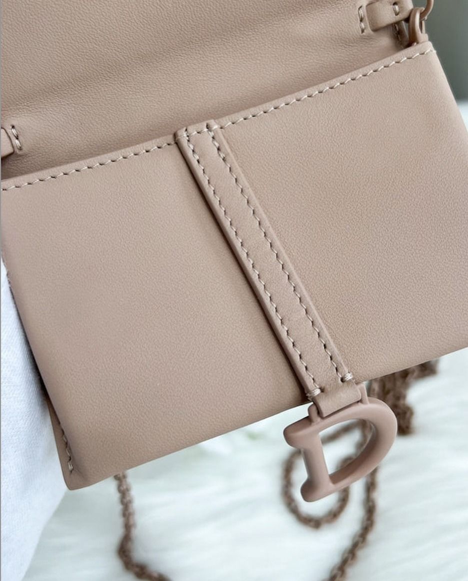 DIOR】限定数セール!! サドル ナノ ポーチ ショルダーチェーン (Dior