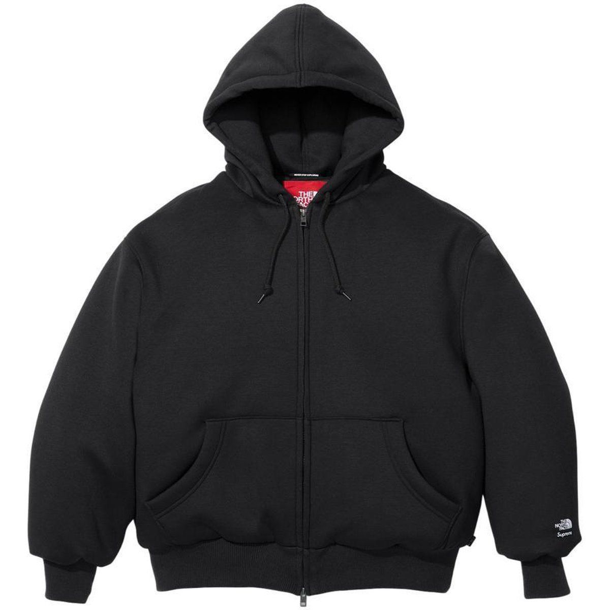24AW Supreme The North Face Down Zip Up Hooded Sweatshirt (Supreme