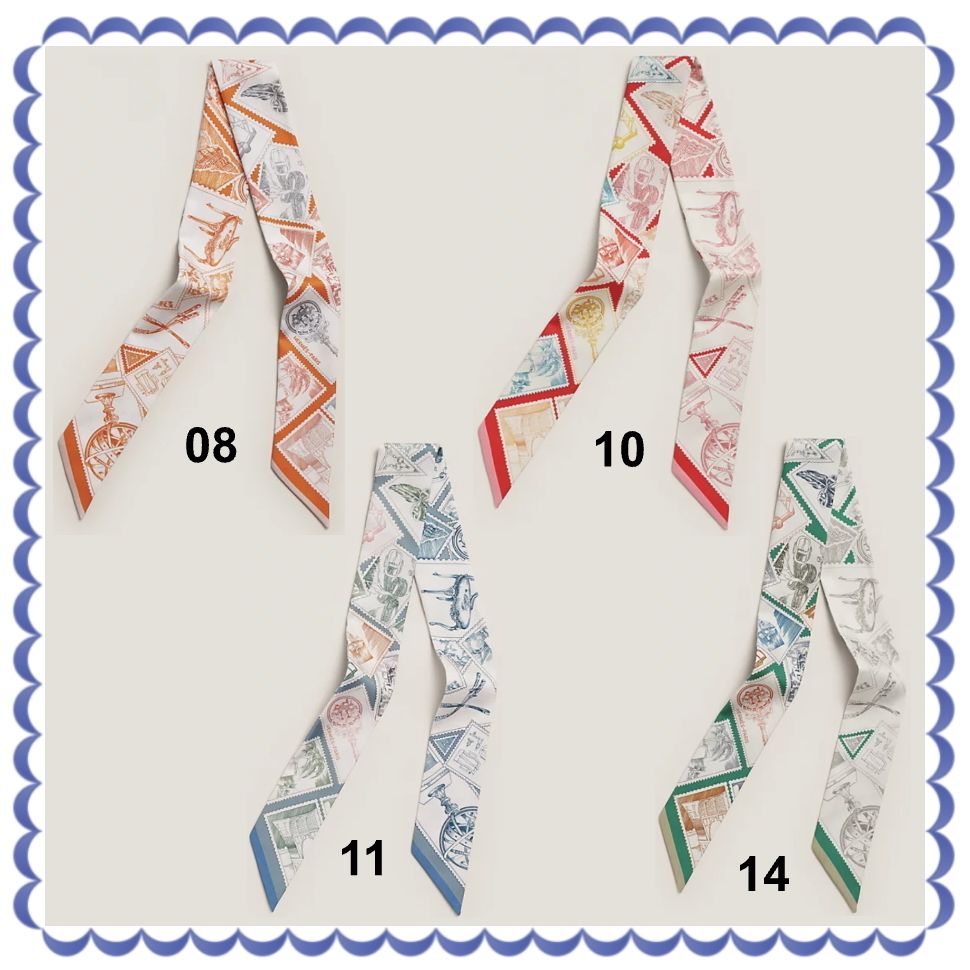 HERMES ツイリー Le Philateliste du Faubourg Twilly 直営店 (HERMES