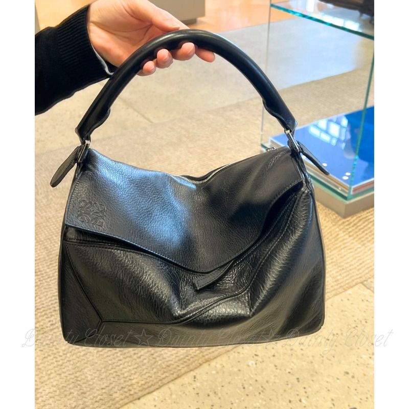 LEON掲載☆LOEWE ロエベ バッグ Puzzle ラージ ロゴ メンズ (LOEWE