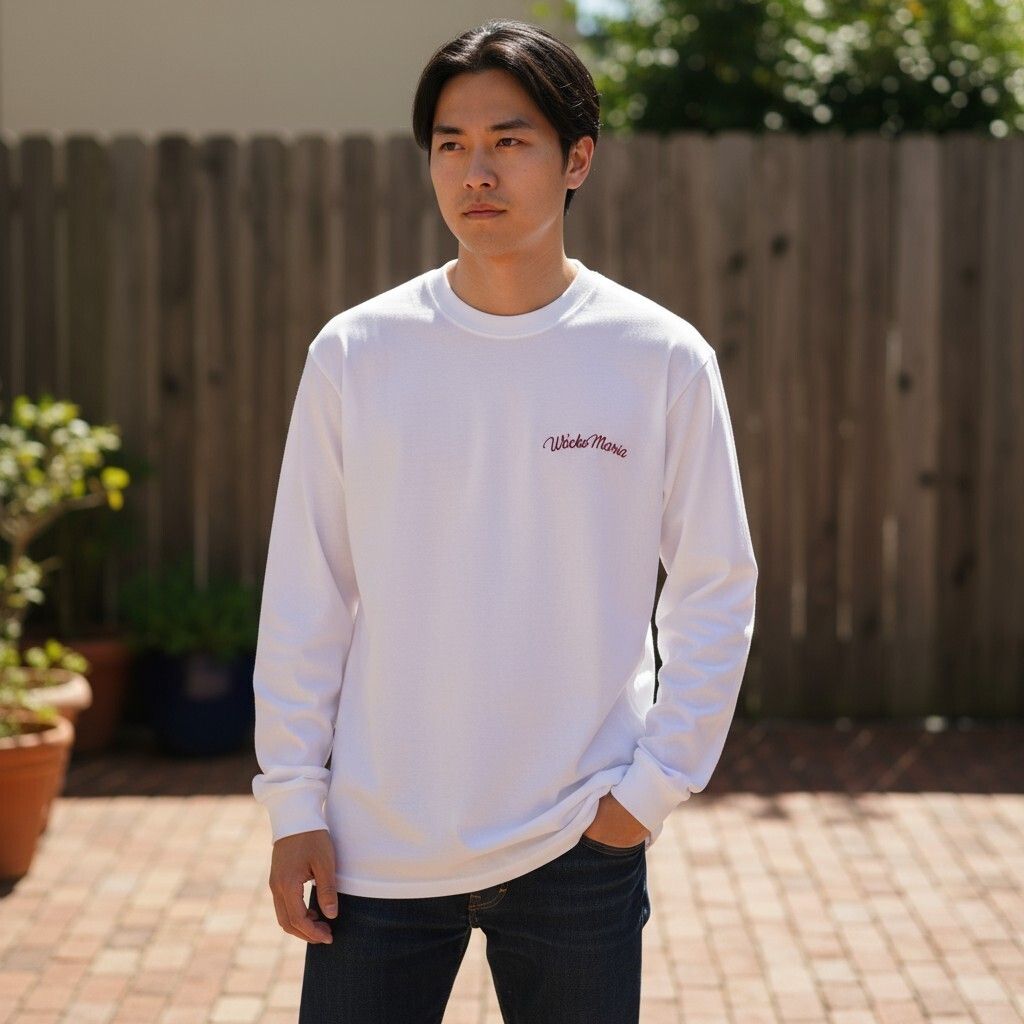 WACKO MARIA WASHED HEAVY WEIGHT LONG SLEEVE T-SHIRT ロンT (WACKO