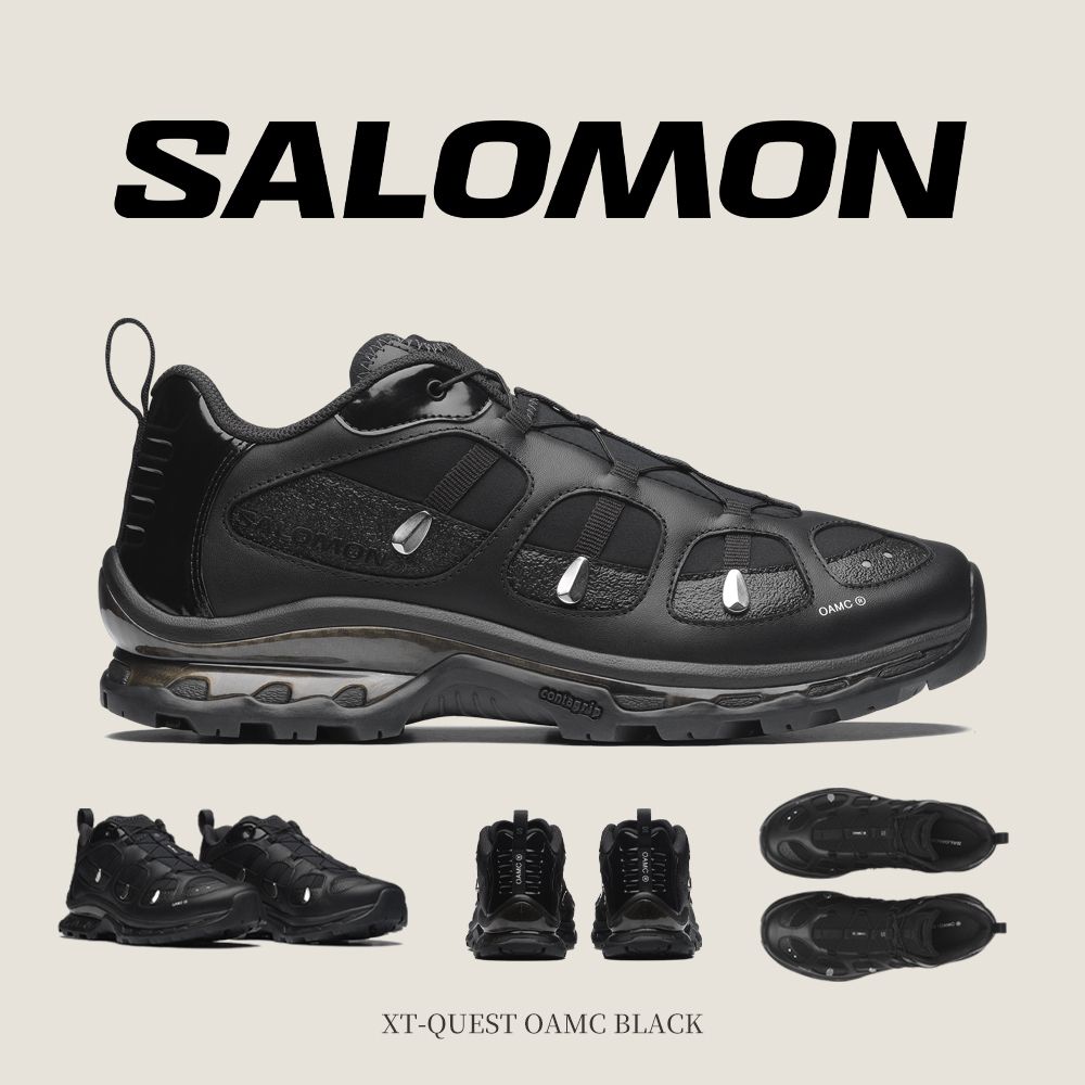 SALOMON】 XT-QUEST OAMC BLACK ☆正規品 (Salomon/スニーカー