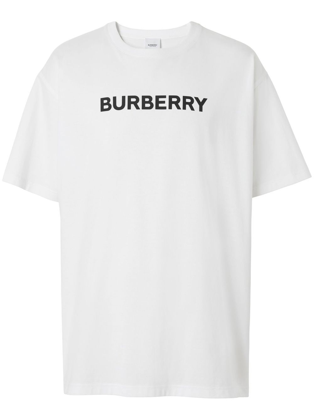 Burberry logo-print Cotton T-shirt | White | FARFETCH