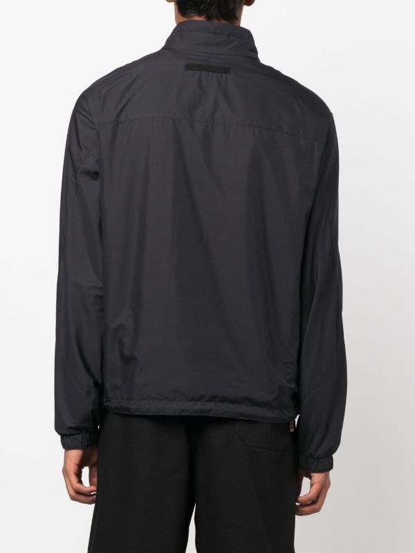 Zegna Reversible zip-up Sports Jacket | Blue | FARFETCH JO