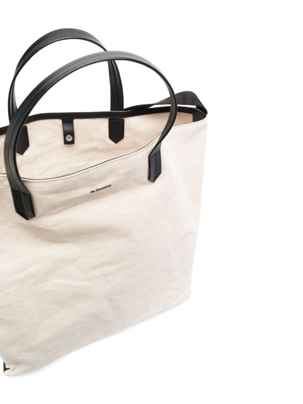 Jil Sander Tape Medium Tote Bag | White | FARFETCH