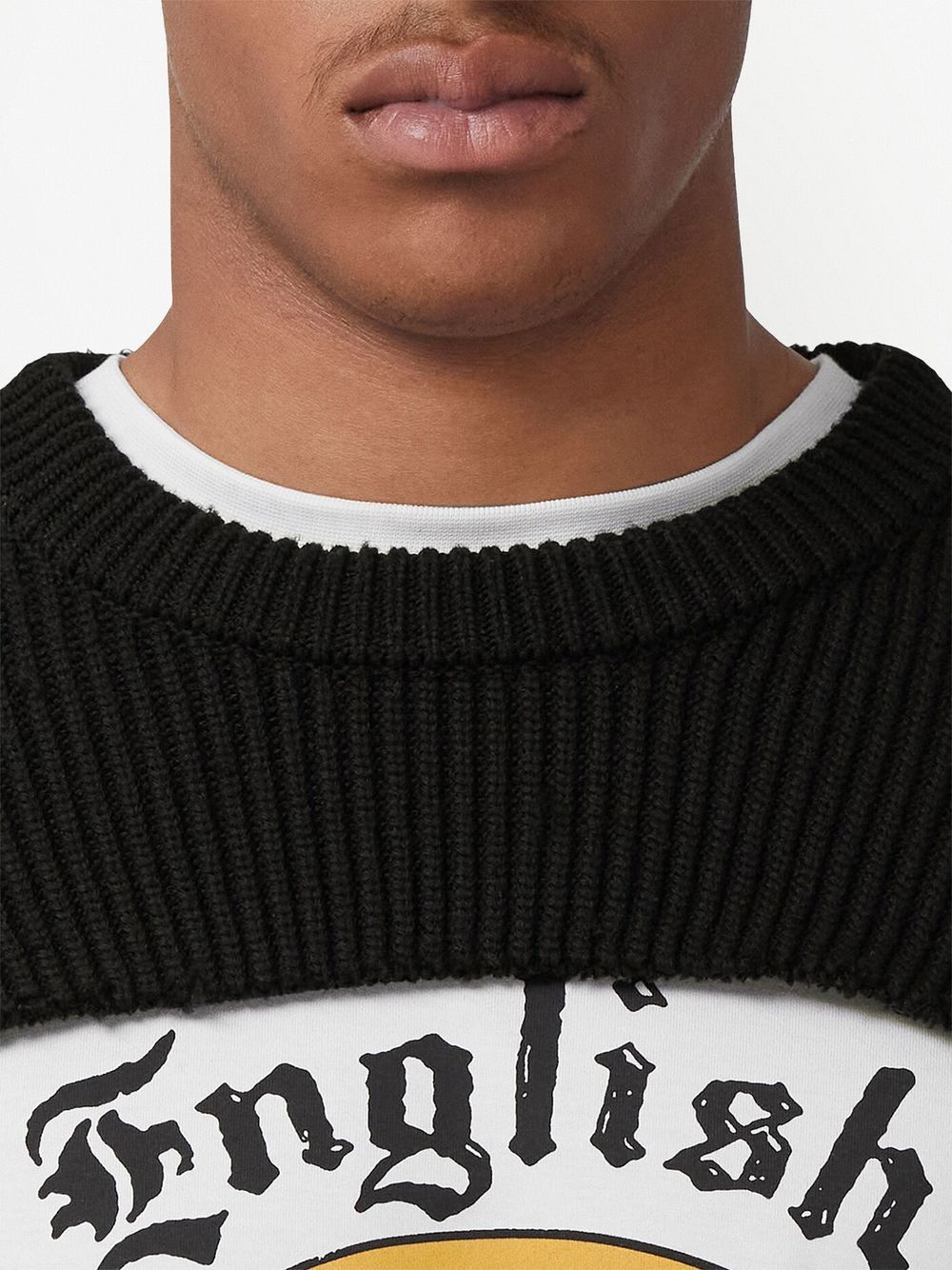 Burberry バーバリー カットアウト セーター | ブラック | FARFETCH JP