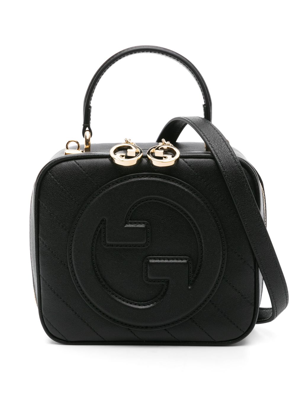 Gucci Blondie Leather Tote Bag | Black | FARFETCH