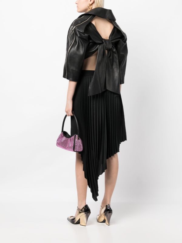 Undercover カットアウト ライダースジャケット | ブラック | FARFETCH JP