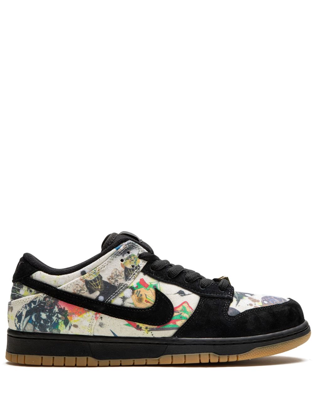 Nike x Supreme 'SB Dunk Low Rammellzee' スニーカー | ブラック