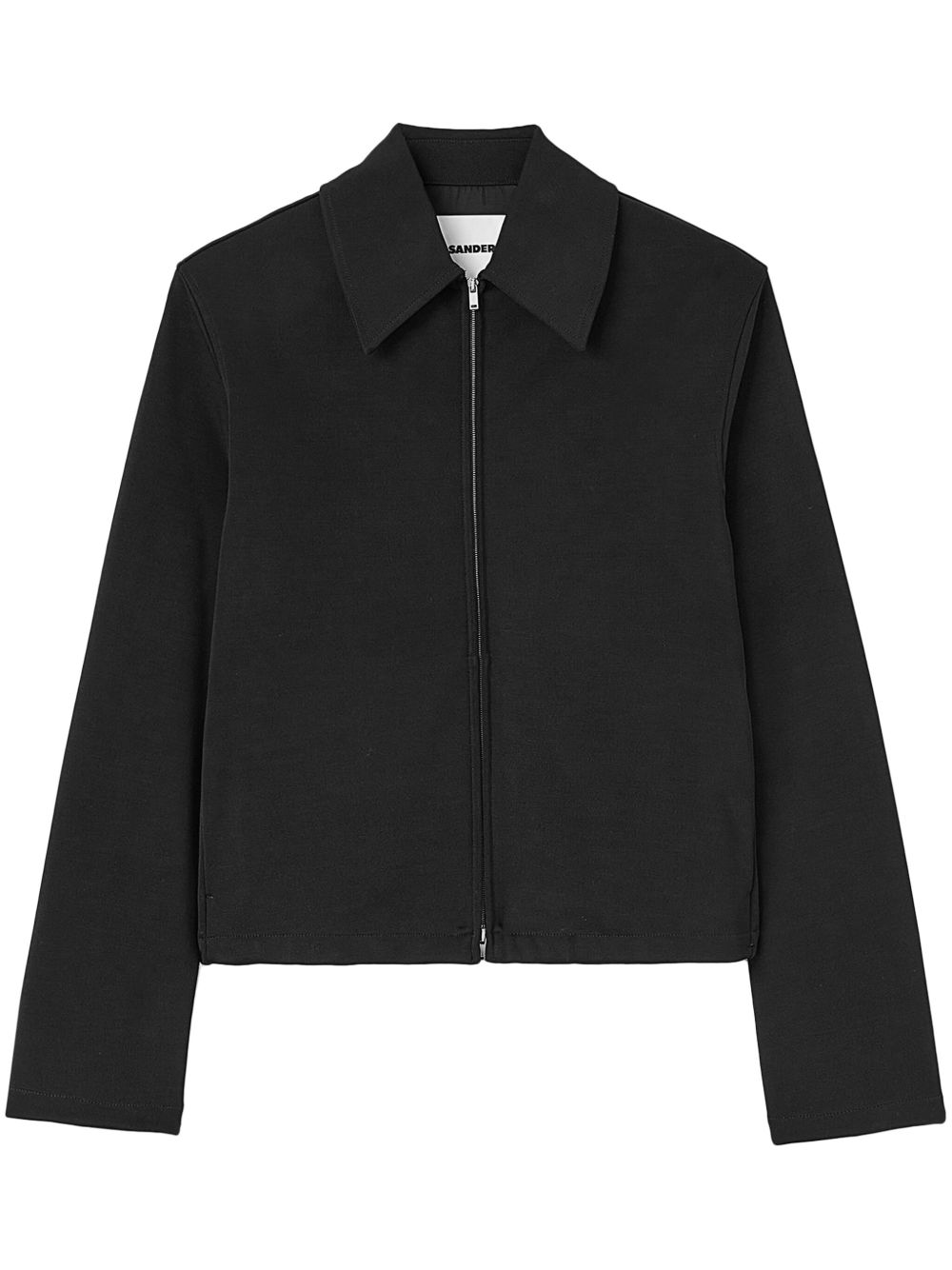 Jil Sander ジップアップ シャツジャケット | ブラック | FARFETCH JP