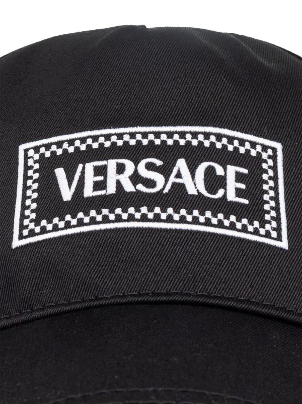 Versace ロゴ キャップ | ブラック | FARFETCH JP