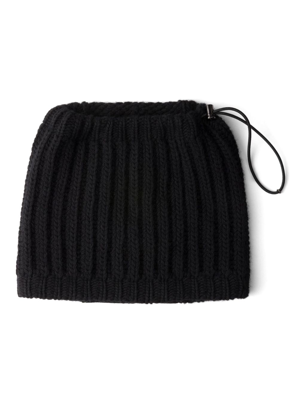 Prada ドローストリング ネックウォーマー | ブラック | FARFETCH JP