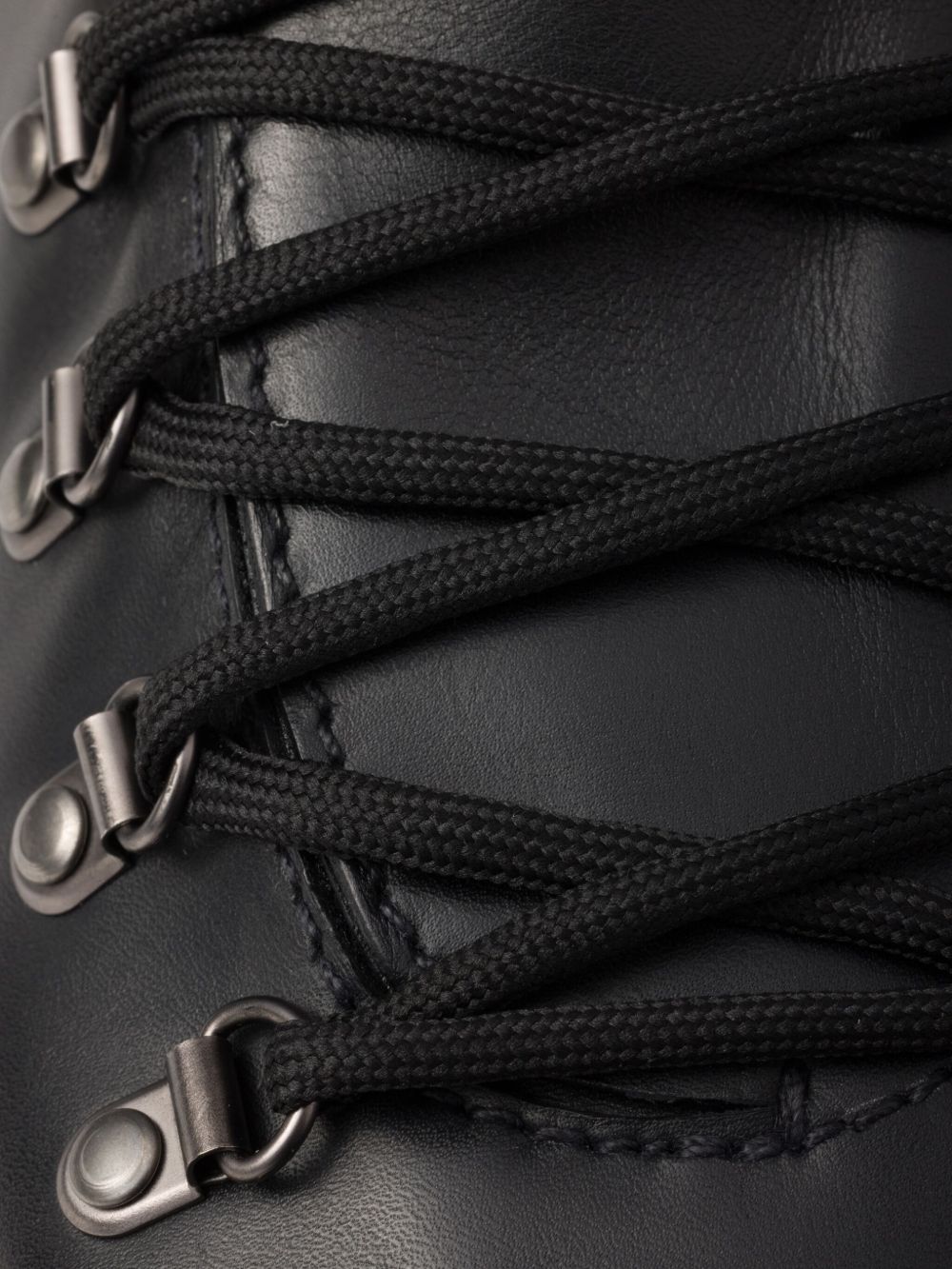 Prada Brixxen Leather Boots | Black | FARFETCH