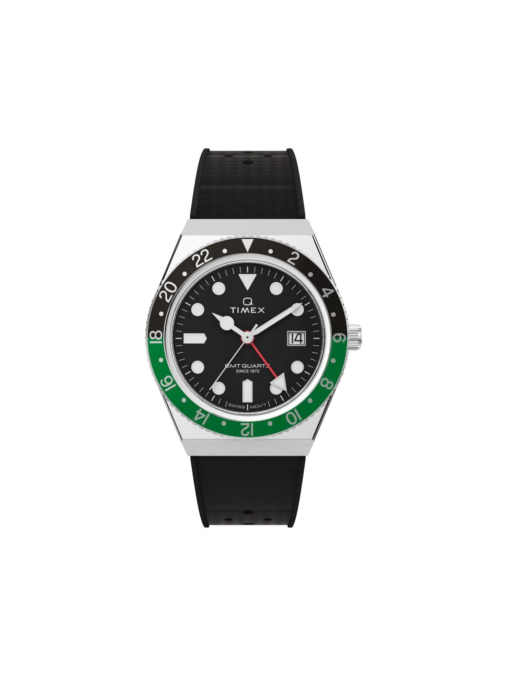 TIMEX Q Timex GMT 38mm 腕時計 | ブラック | FARFETCH JP
