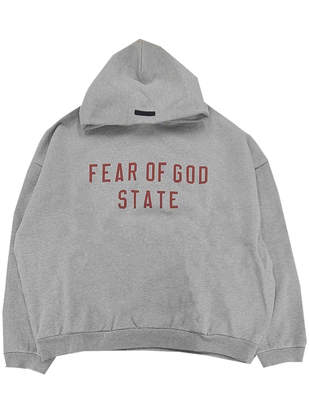 FEAR OF GOD ESSENTIALS Fleece Hoodie | Grey | FARFETCH