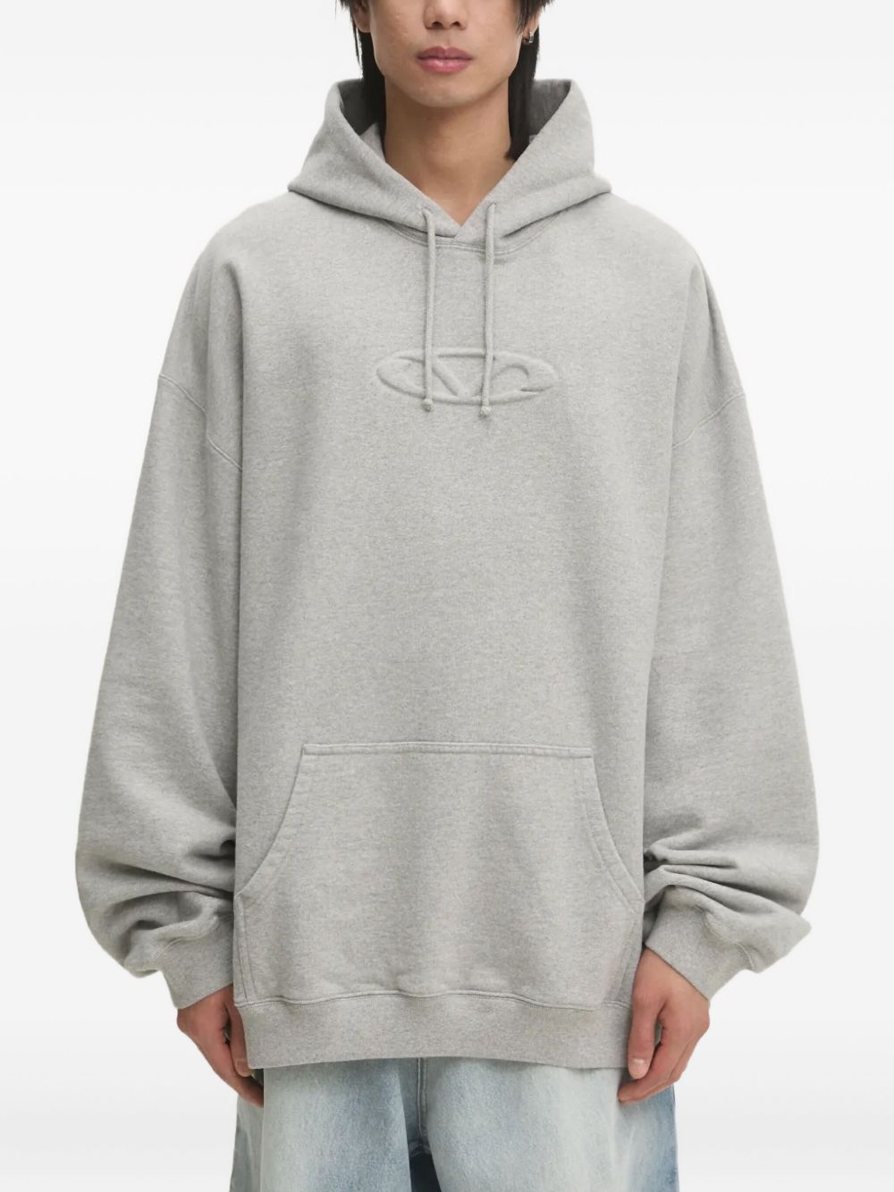 VETEMENTS ロゴ パーカー | グレー | FARFETCH JP