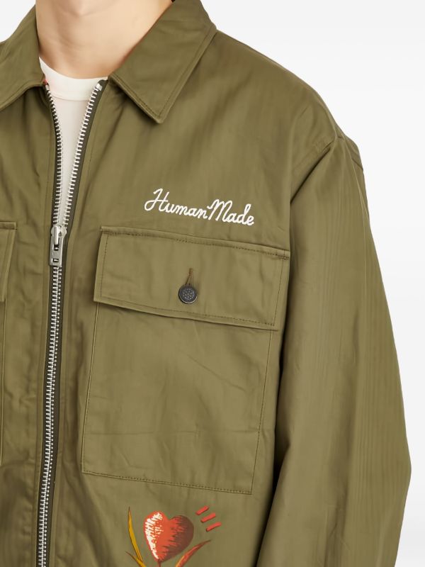 Human Made ミリタリージャケット | グリーン | FARFETCH JP