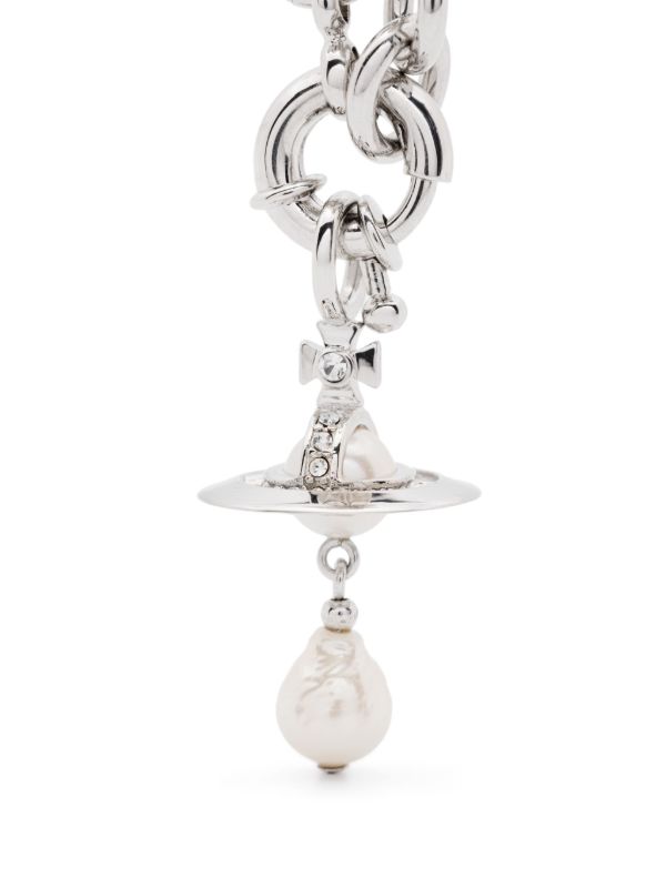 Vivienne Westwood Aleksa ネックレス | シルバートーン | FARFETCH JP