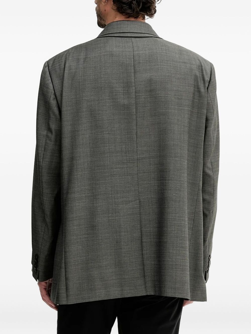 Emporio Armani ダブルジャケット | グレー | FARFETCH JP