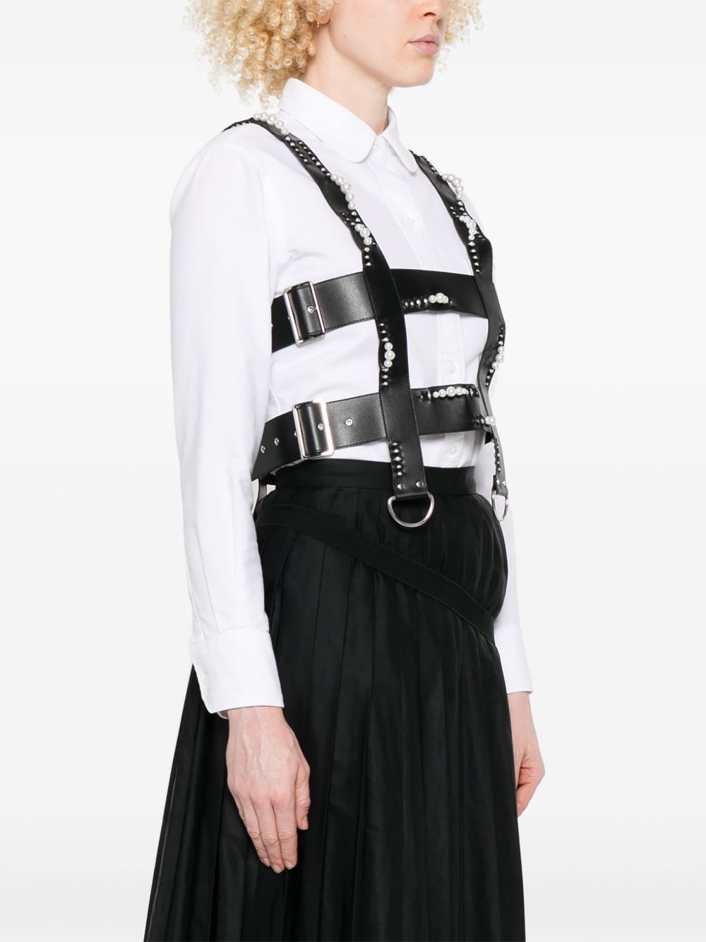 Noir Kei Ninomiya ハーネス トップ | ブラック | FARFETCH JP