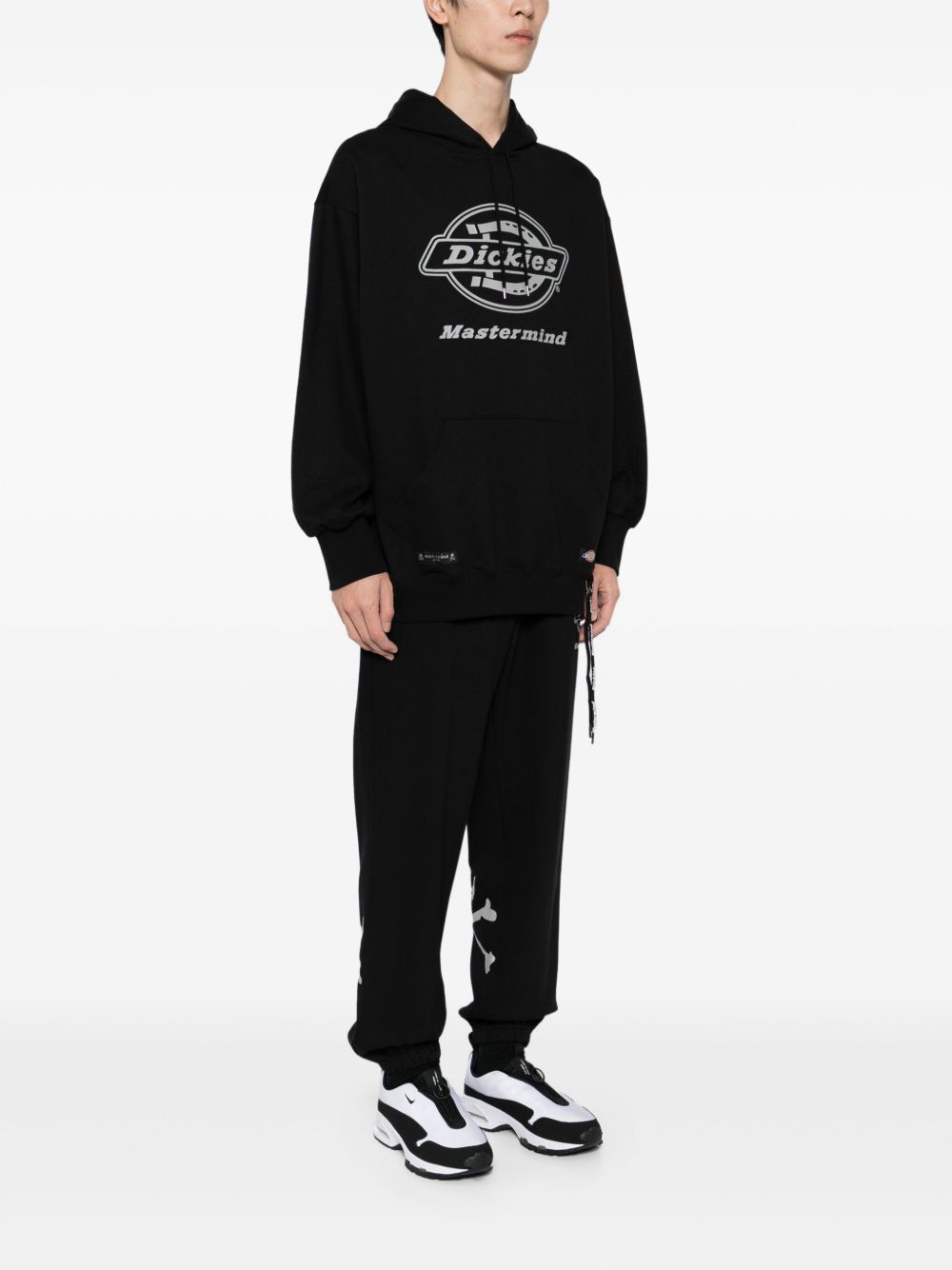 Mastermind Japan x Dickies logo-print Hoodie | Black | FARFETCH