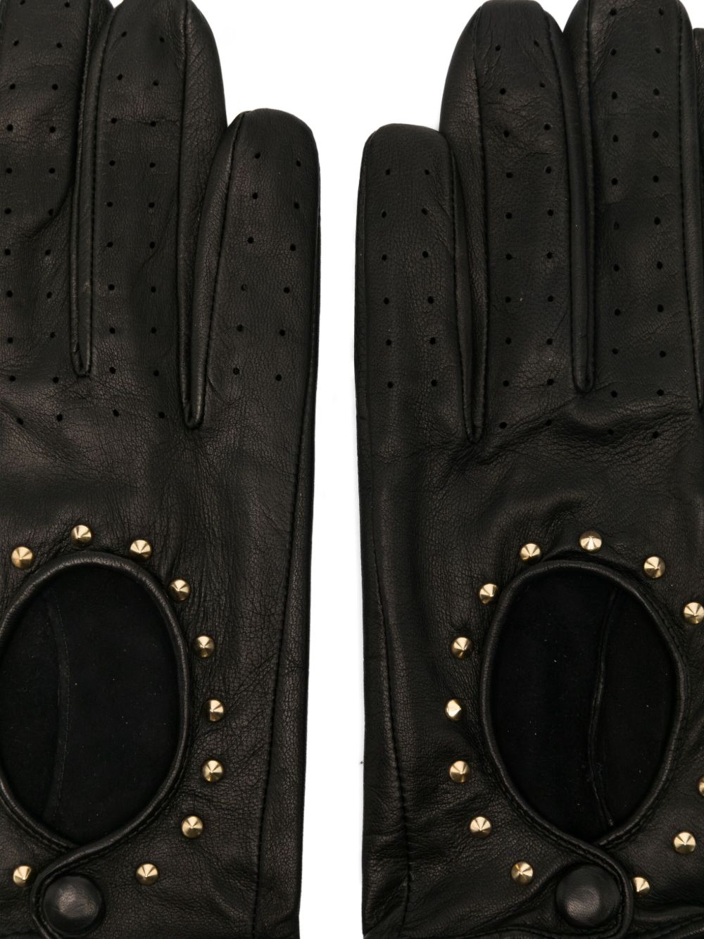 Ernest W. Baker スタッズ レザー手袋 | ブラック | FARFETCH JP