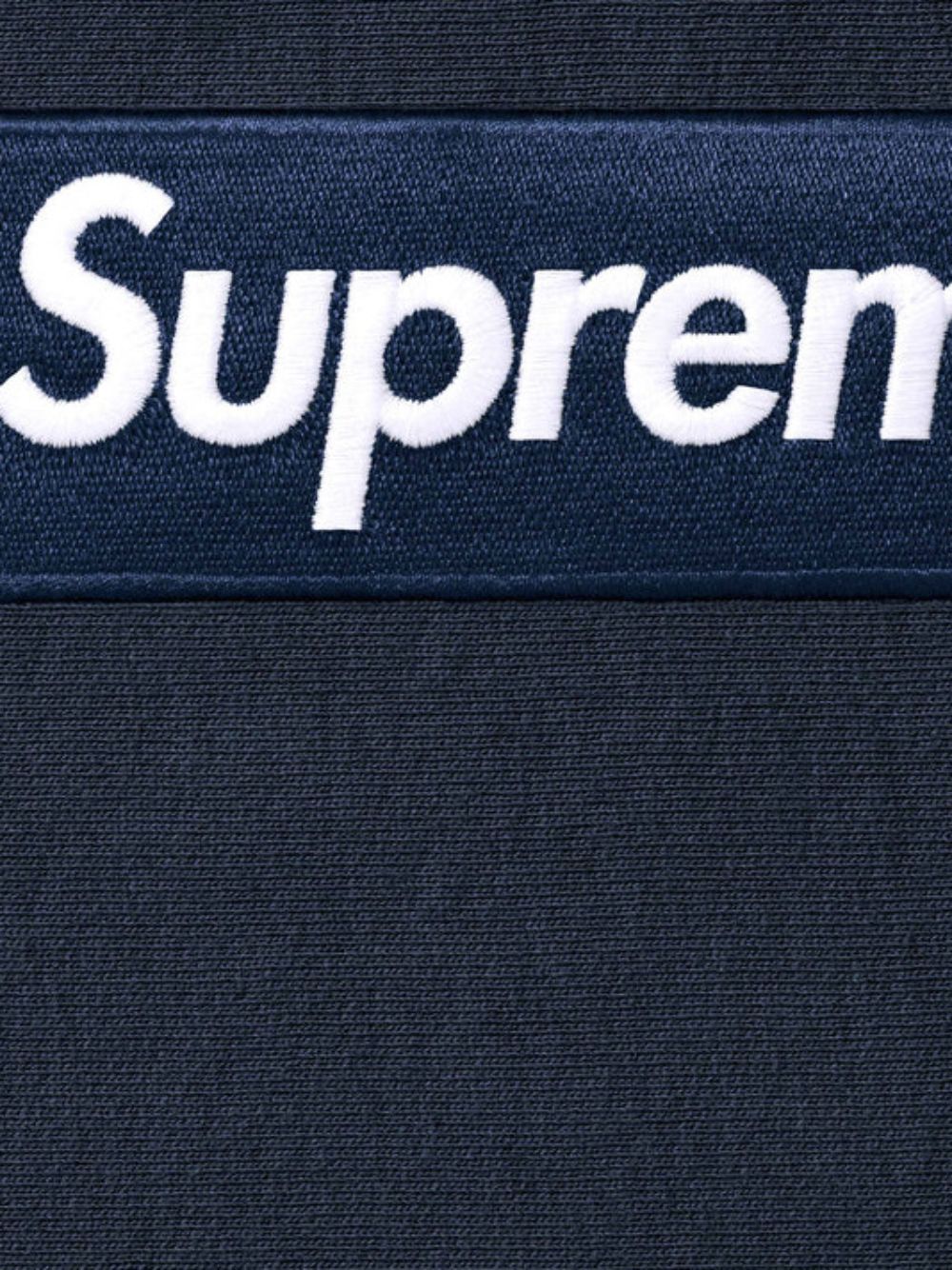 Supreme Box Logo Hooded Sweatshirt | Blue | FARFETCH