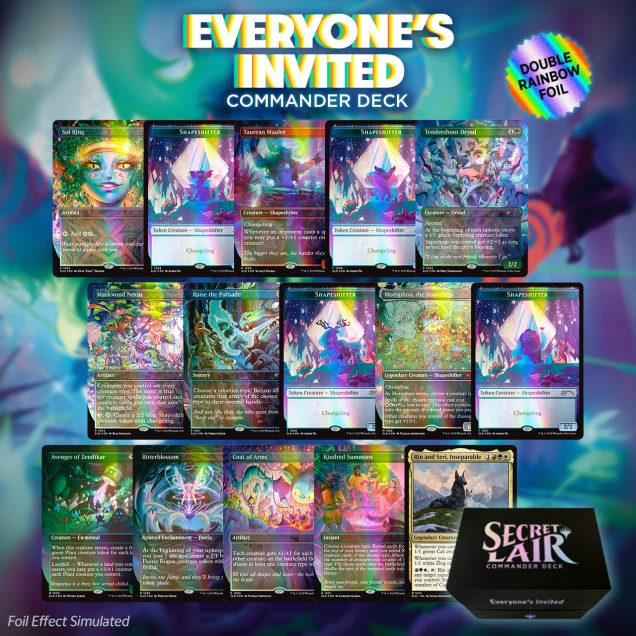 Secret Lair Commander Deck: Everyone's Invited | Secret Lair