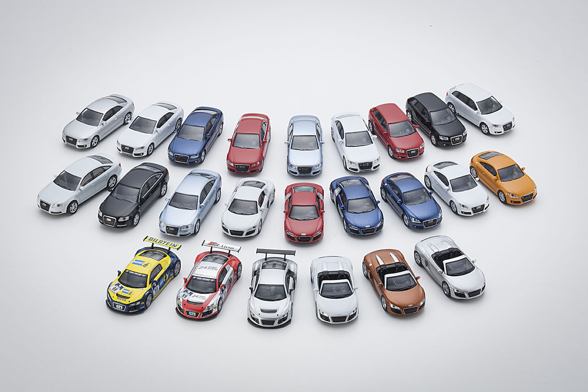 10月11日発売！ サークルKサンクス限定の京商アウディミニカー