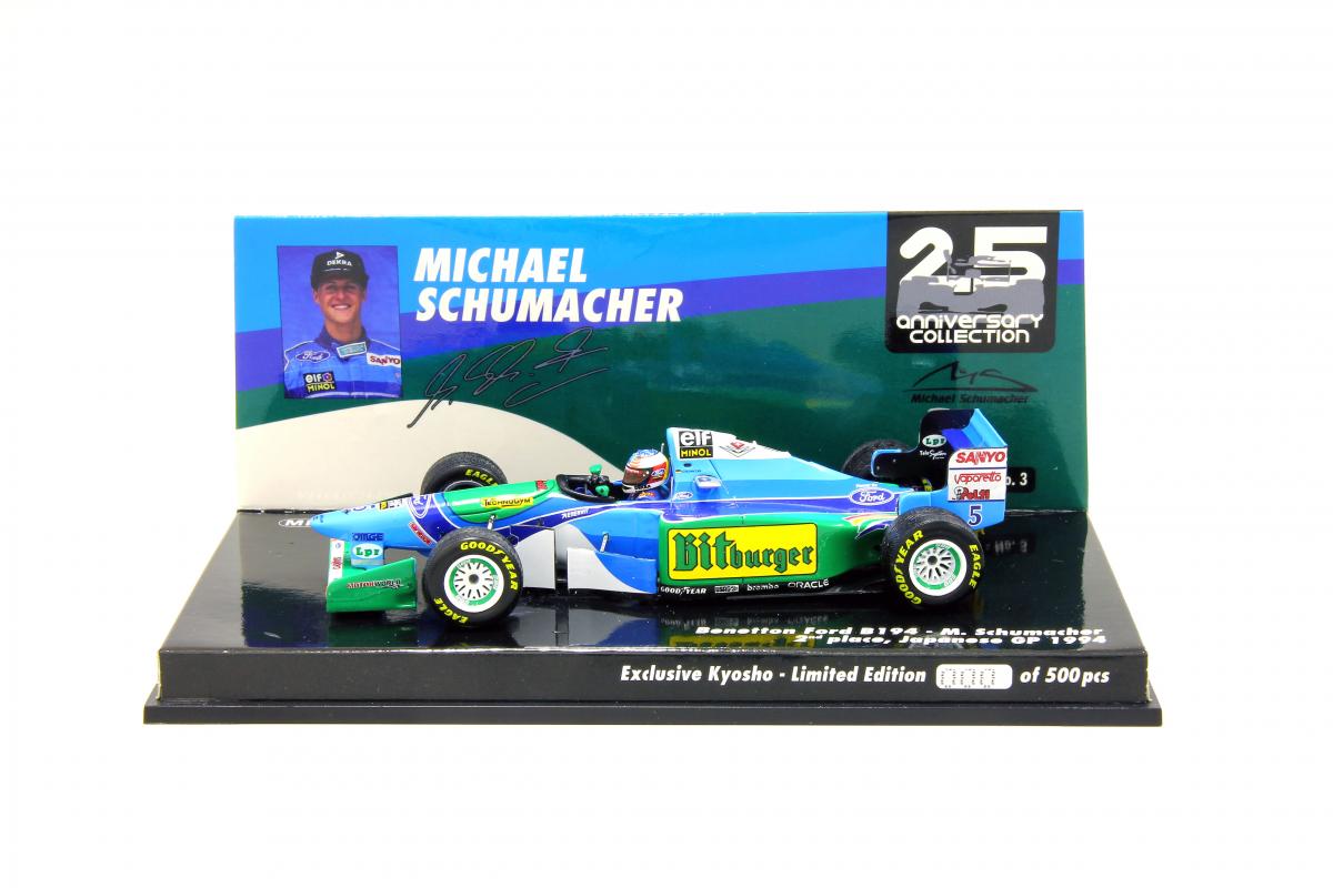 世界限定500個！ ベネトン フォードB194 ミハエル・シューマッハ 日本