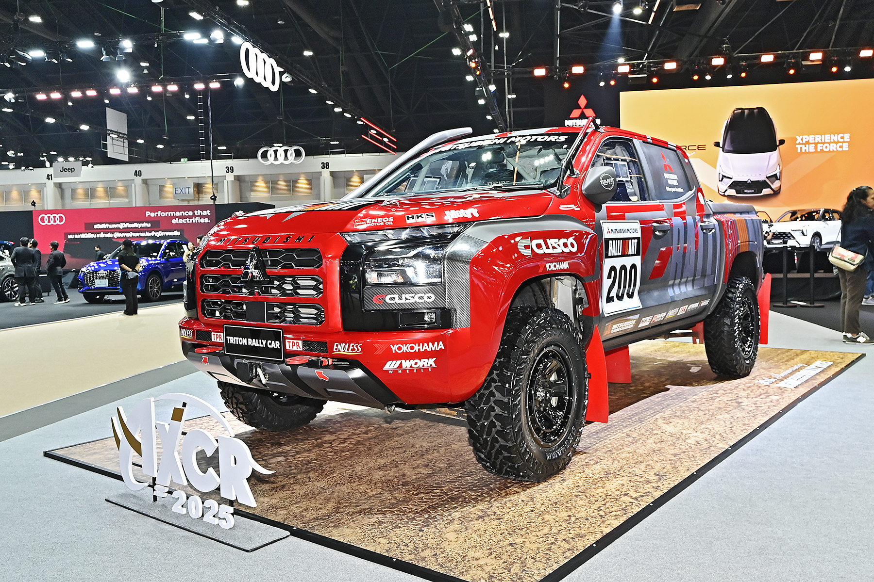 トライトンが道なき道を走破するAXCRに2025年も参戦！ 三菱ラリー