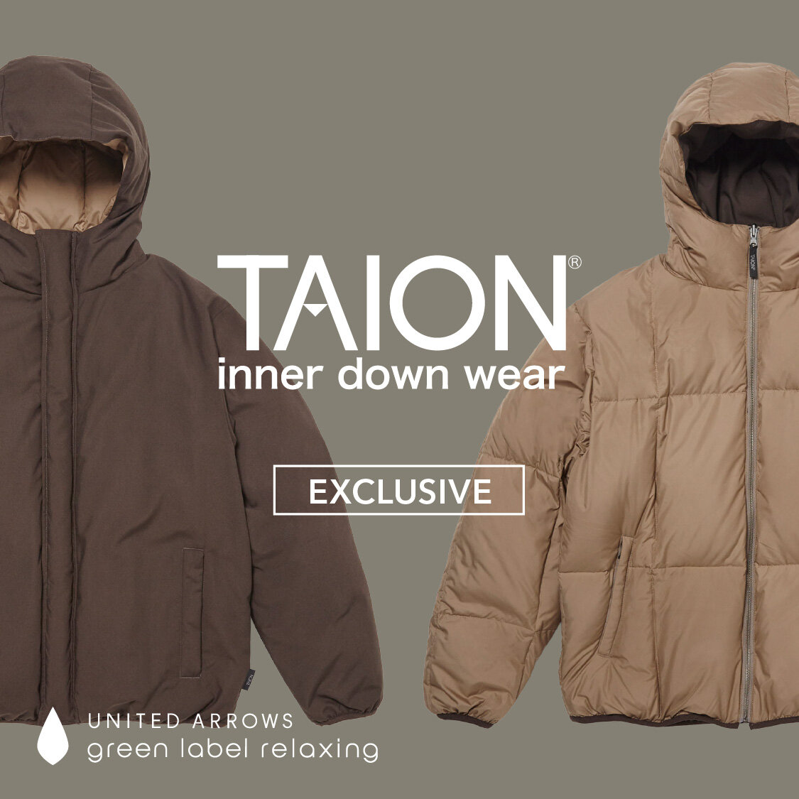 TAION別注】リバーシブルで魅せる、大人のダウン - UAコラム／UA