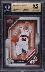 2009 Upper Deck Draft Edition Stephen Curry ROOKIE #34 BGS 9.5 GEM