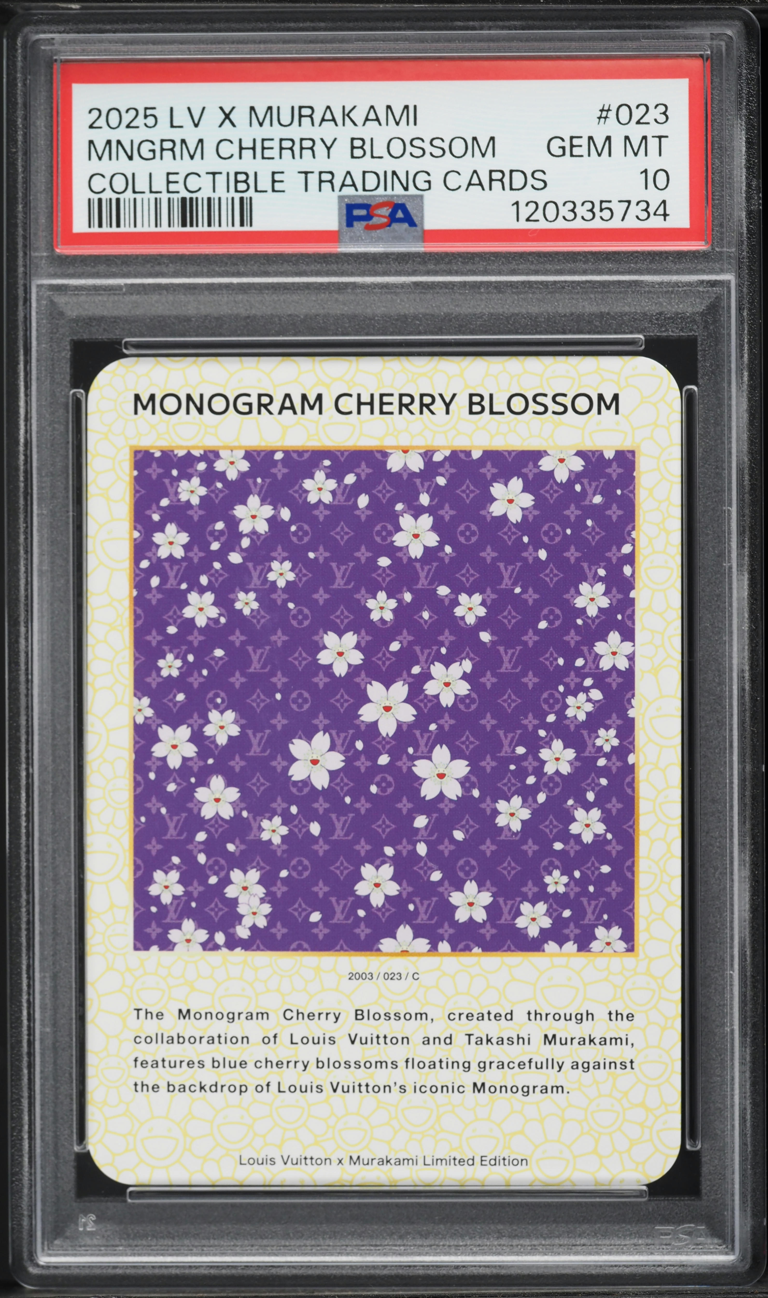 2025 Louis Vuitton X Murakami Collectible Monogram Cherry Blossom