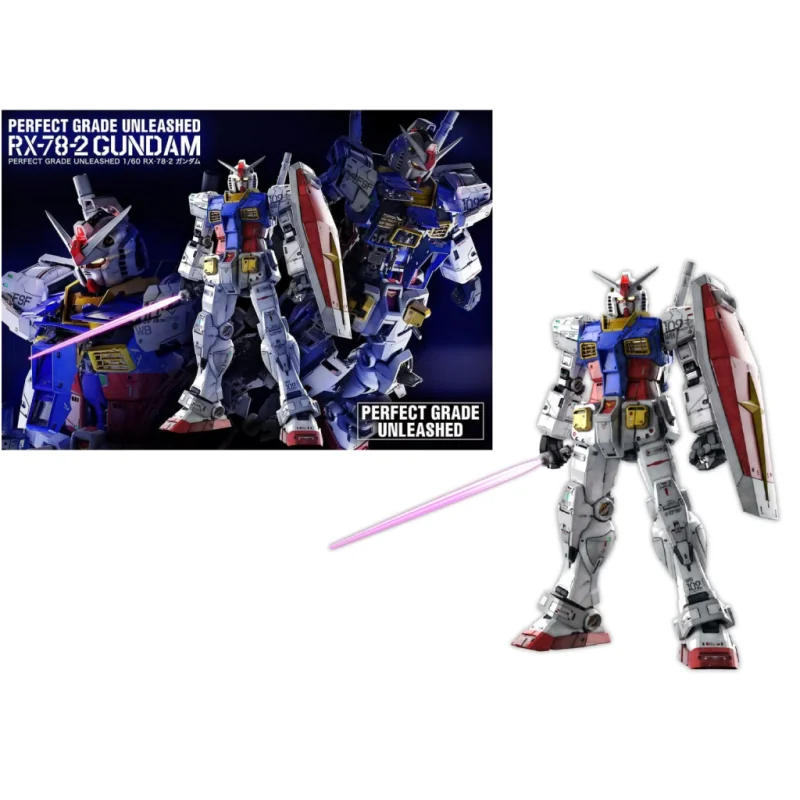 Gundam Gunpla PG 1/60 Unleashed RX-78-2 Gundam Bandai with 1001hobbies