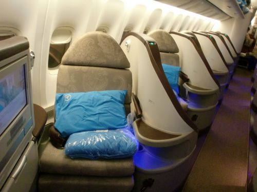 トルコ航空 ビジネスクラス搭乗記 (Turkish Airlines TK) Greek