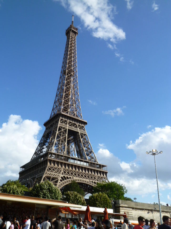 2012夏パリ美術館巡りの旅～19．エッフェル塔登れませんでした』パリ