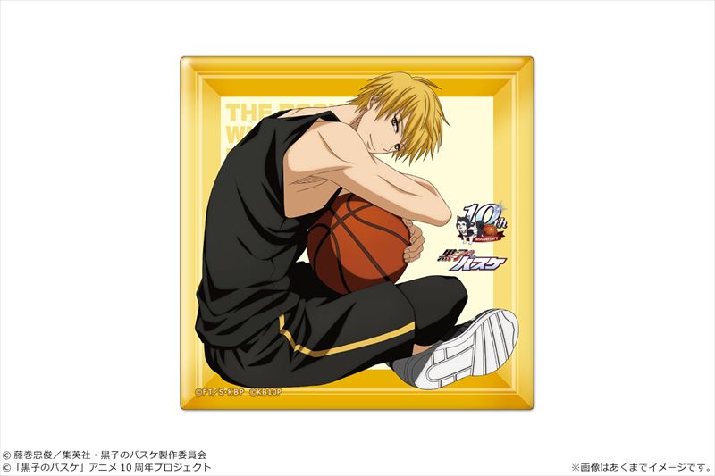 黒子のバスケ_ スクエア缶バッジ 03 黄瀬涼太 | 公式グッズ・公式