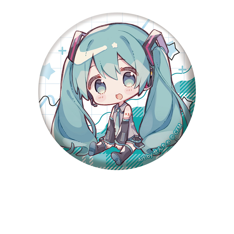 ピアプロキャラクターズ_ぺたん娘缶バッジ 初音ミク | 公式グッズ