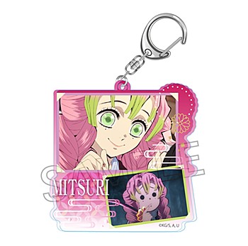 鬼滅の刃_コラージュアクリルキーホルダー 甘露寺蜜璃 | 公式グッズ