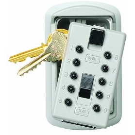 SUPRA® Push Button Permanent Mounting Slimline Keysafe Lock Box