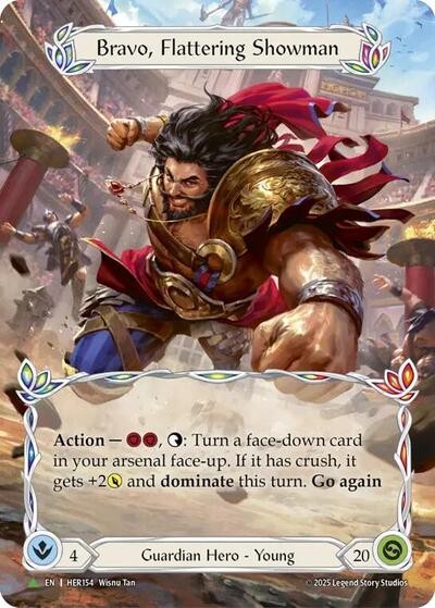 Bravo, Flattering Showman | Flesh and Blood FAB Cards